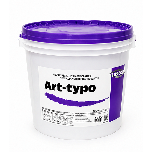 Gesso Dentale Duro Classe III Extrafine – Lascod Gesso Art Typo Bianco 20kg Gesso Dentale Duro Classe III Extrafine – Lascod Gesso Art Typo Bianco 20kg