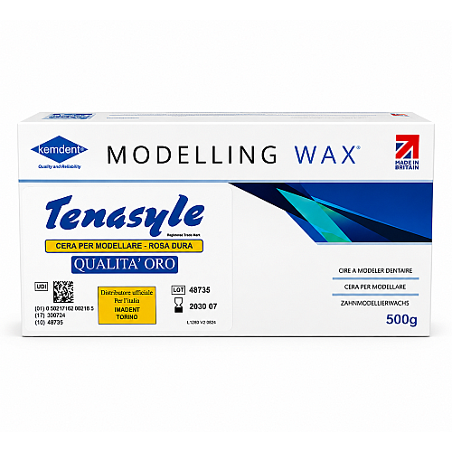 Cera Dentale per Modellazione Dura – Kemdent Modelling Wax Tenasyle Rosa 500gr Cera Dentale per Modellazione Dura – Kemdent Modelling Wax Tenasyle Rosa 500gr